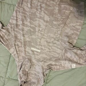 Alphalete Gray Camo Track Suit